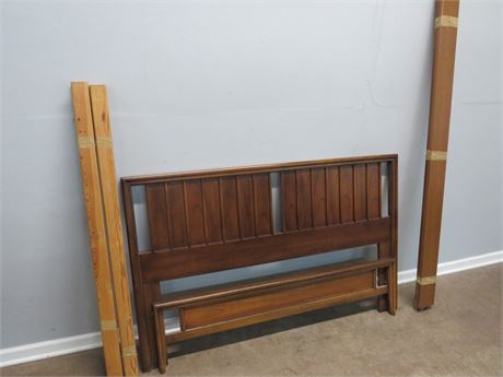 KING FURNITURE Mid-Century Full Bed