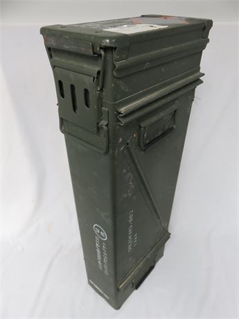 O.D. Green Military Surplus 120mm Mortar Box