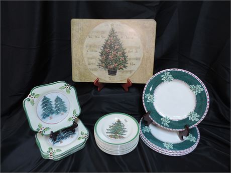 Christmas SPODE / FITZ & Floyd / Pimpernel Placemats