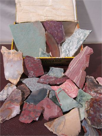 Rare Agate and Gemstone Collection, Sliced, and Much More !!!