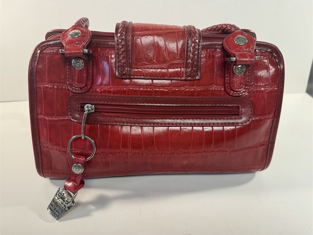 Transitional Design Online Auctions - M.C. Marc Chantal Leather Bag ...