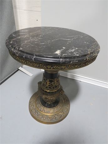 Baroque Style Pedestal Table