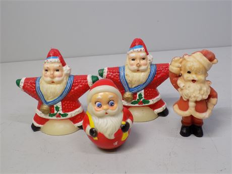 Vintage Wax Christmas Decorations