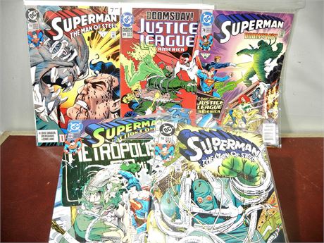 DC Comic Books, Superman and the Justice League