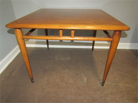 LANE Acclaim Mid 20th Century "SQUARE END" Table, Andre Bus