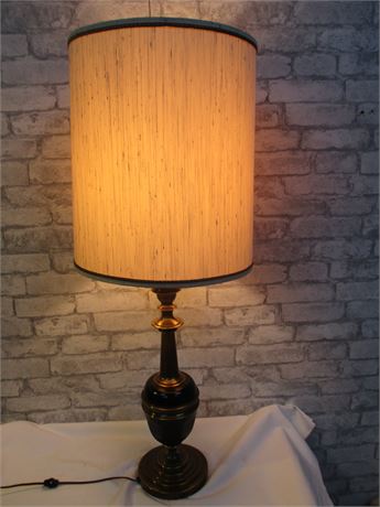 Vintage Stem Lamp and Shade