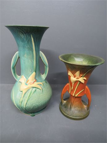 ROSEVILLE Zephyr Lily Vases