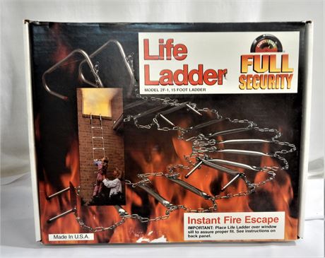 Life Ladder Instant Fire Escape by Figgie Fire Protection Services