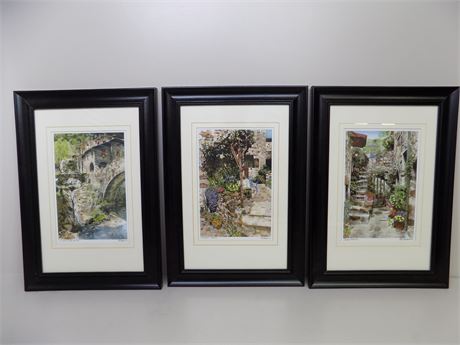 Martin Roberts Colored Lithographs