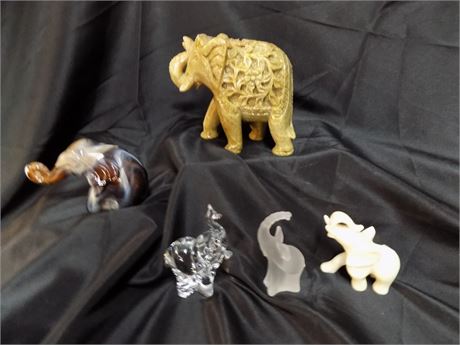 Lucky Elephant Figurines