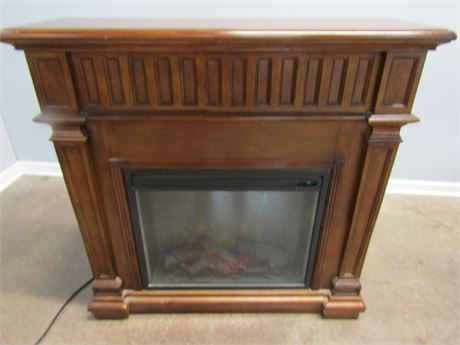 Vintage Electric Fireplace, Model 25-700-712
