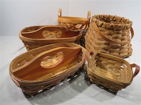 19TH CENTURY Handmade Basket Lot