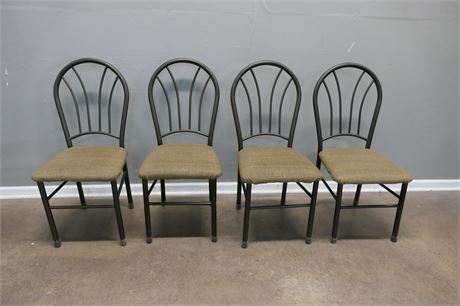 Metal Chairs Set of 4