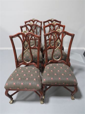 CENTURY FURNITURE Rattan Dining Chairs