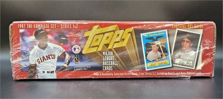 1997 Topps Baseball Factory Sealed Set with Mickey Mantle and Willie Mays