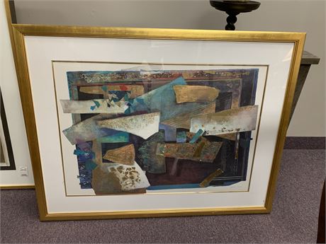 Framed Abstract Jurco Print