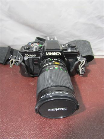Minolta X-750 Camera and Accessories