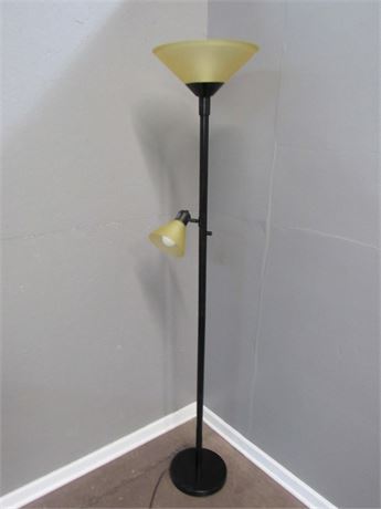 Torchiere Lamp with Reading Light