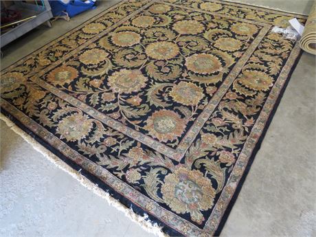 115" x 99" Royal Jaipur Oriental Wool Area Rug