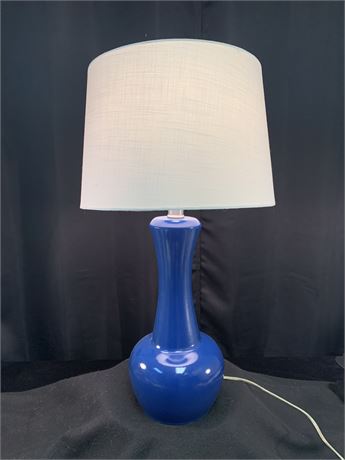 Cobalt Blue Lamp