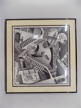 M.C. Escher Endless Stairs Print