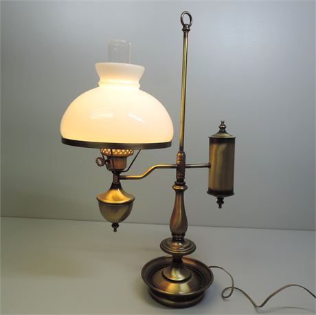Brushed Brass Style Student Lamp