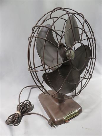 Vintage Kenmore 3-Speed Oscillating Fan