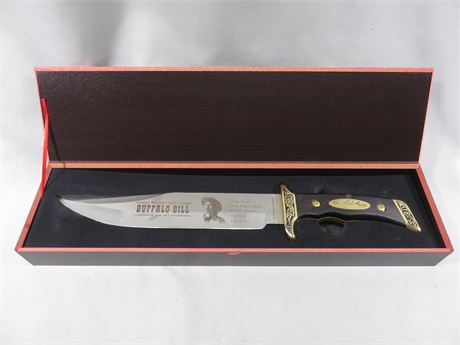 AMERICAN MINT Buffalo Bill Collector Knife