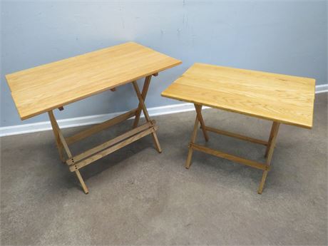 Children's Wooden Folding Desks