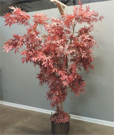 Red Artificial Decorative Tree