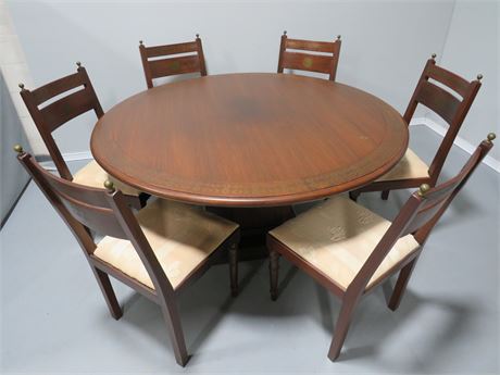 Asian Style Dining Table Set