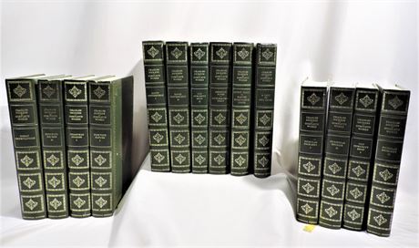 Vintage Charles Dickens 'Complete Works' Hard Cover Books