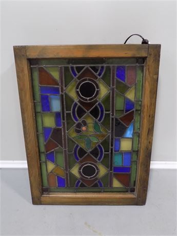 Stained Glass Cabinet
