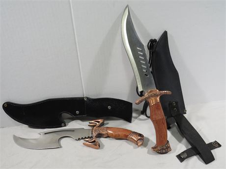 FROST CUTLERY Flying Falcon Bowie Knives