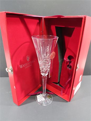 WATERFORD Crystal 12 Days of Christmas Collection 8th Edition Champagne Flute