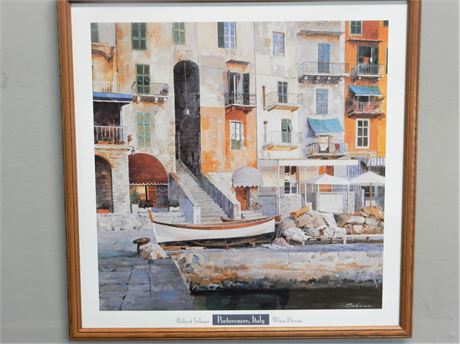 Robert Schaar "Portovenere Italy Winn Divon" Print