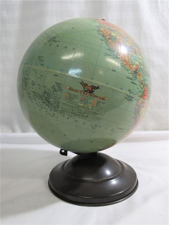 Vintage Replogle 10" Precision Globe