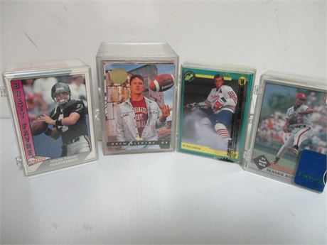 4 Boxes All-Sports Cards