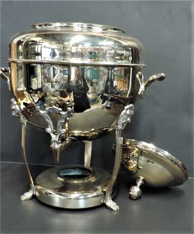 Vintage Silver Style Coffee Urn Server