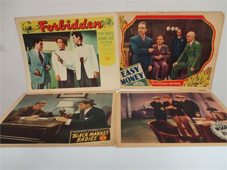 1940s & 50s Hollywood Lobby Cards