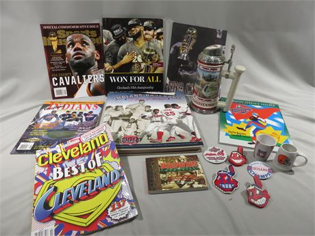 Cleveland Sports Memorabilia Lot