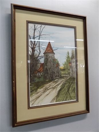 LONNIE C BLACKLEY Signed Artist Proof Lithograph