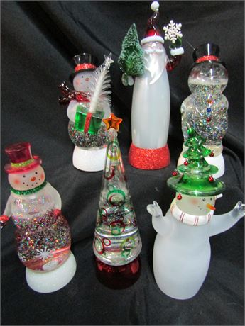 Holiday Snow Globe Collection