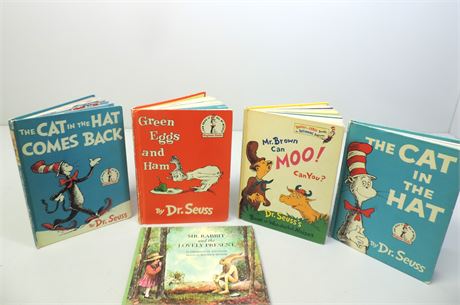 DR.SEUSS Children's Book Club Editions / 1970's