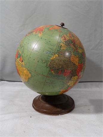Gustav Brueckmann Replogle Globe