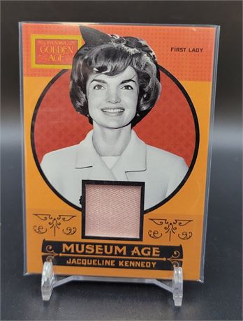 Jackie Kennedy First Lady 2014 Panini Golden Museum Age RELIC CARD
