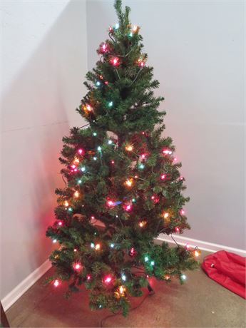 7 ft. Pre-Lit Christmas Tree