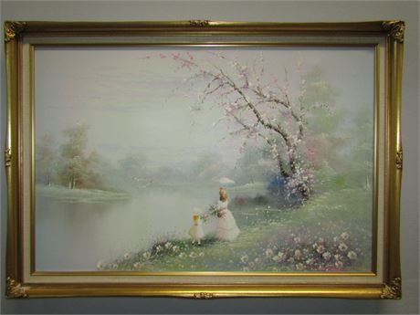 Original Oil on Canvas Painting