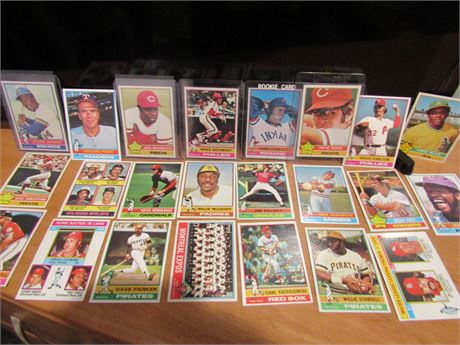 1976 Topps Baseball "High Grade" Star Cards