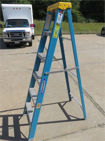 WERNER 6-Ft. Fiberglass Ladder